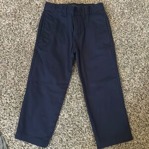 Polo toddler boys slacks. 2/2T. Navy
